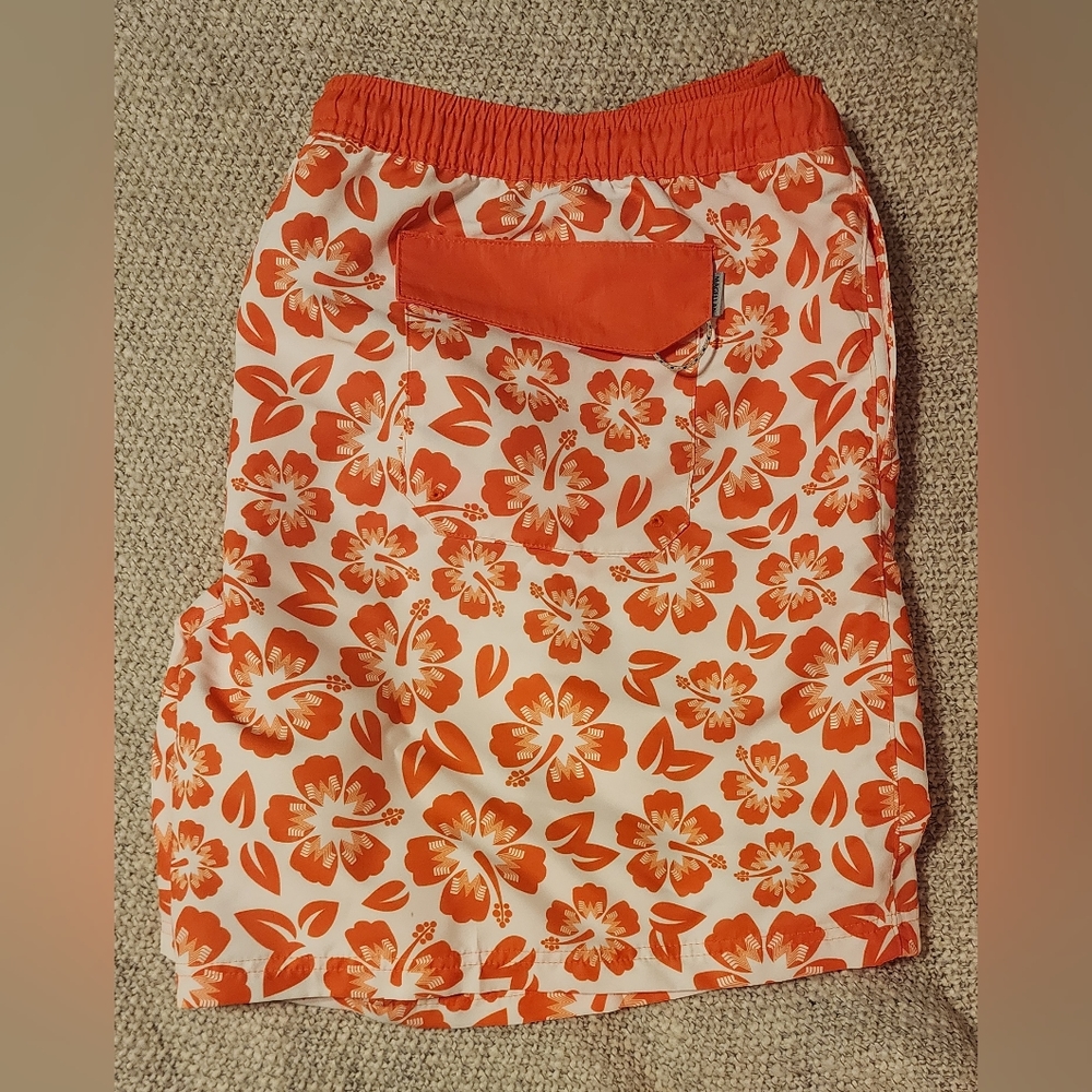 Whataburger Quick-Dry Hibiscus Shorts, Men's 3XL